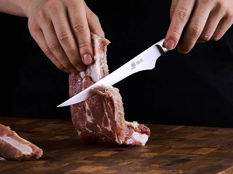 stainless steel boning knife